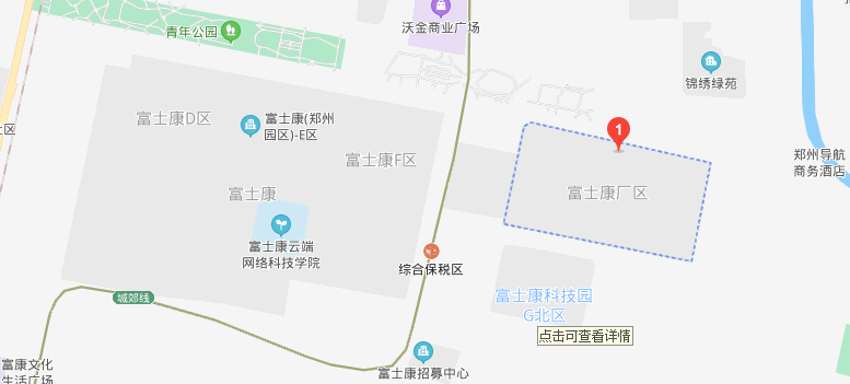 郑州市中牟县白沙镇的富士康具体位置在哪