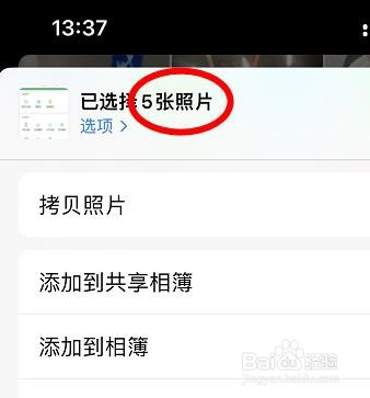 iPhone13如何将多张照片合并成幻灯片