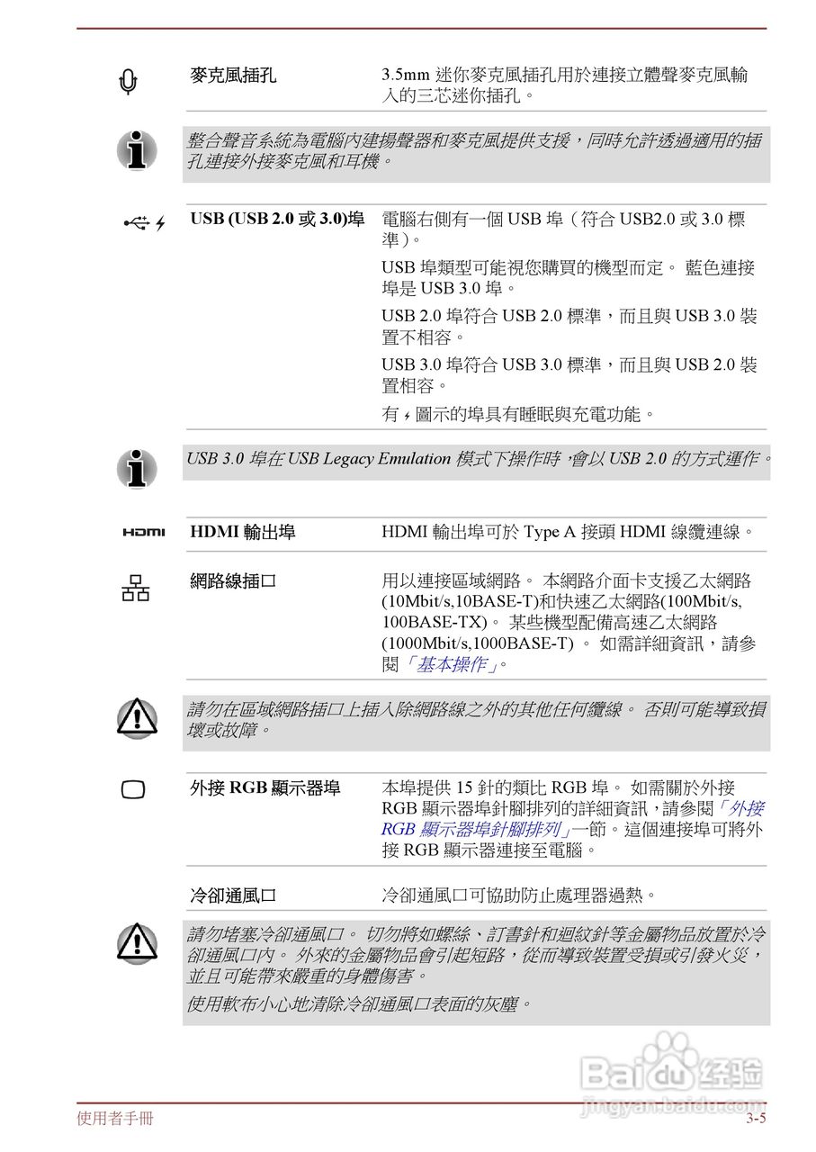 东芝 Satellite M845(WIN8)笔记本电脑说明书:[4]