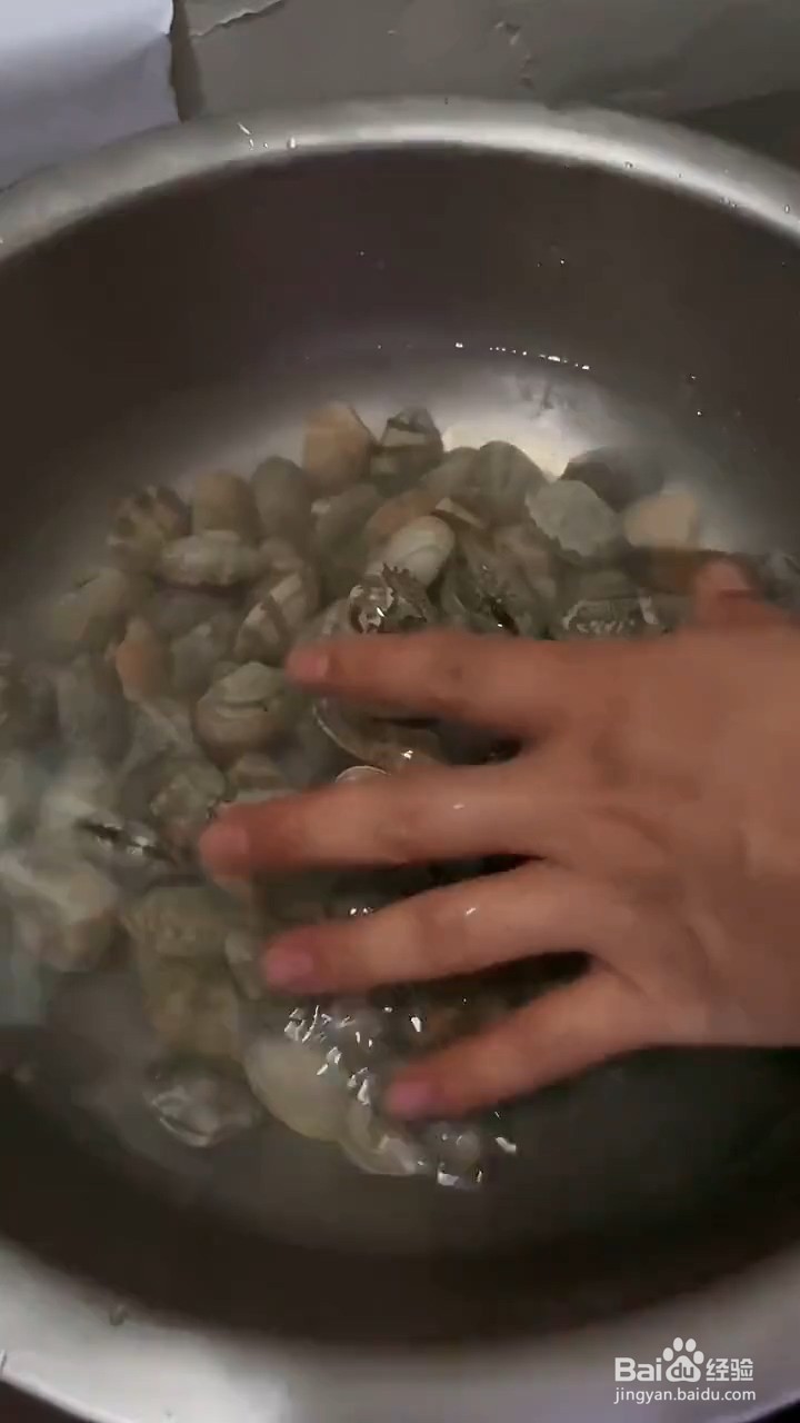 如何正确清洗花蛤