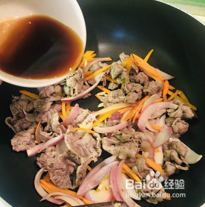 创意菜之照烧肥牛的做法