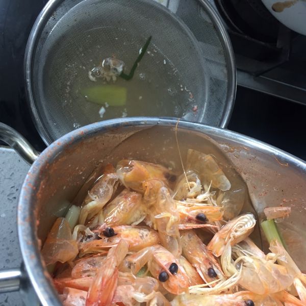 金汤虾仁豆腐羹