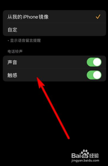 苹果手表来电振动怎么关闭