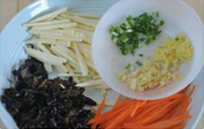 如何Get鱼香肉丝这道菜