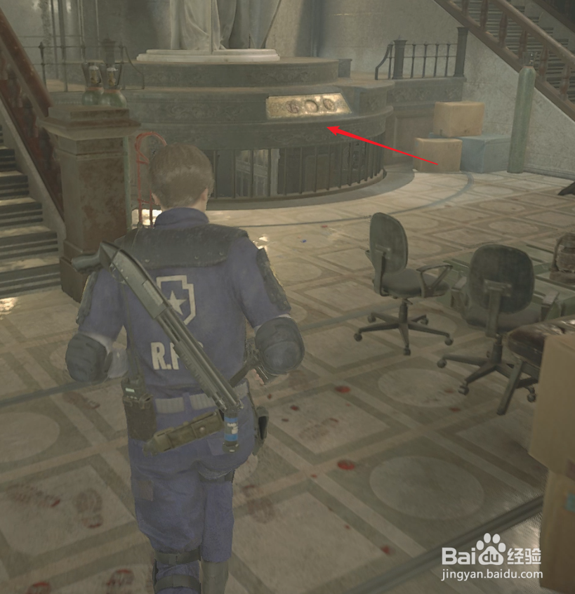 生化2重制版里昂里关攻略15:打开并进入逃生通道