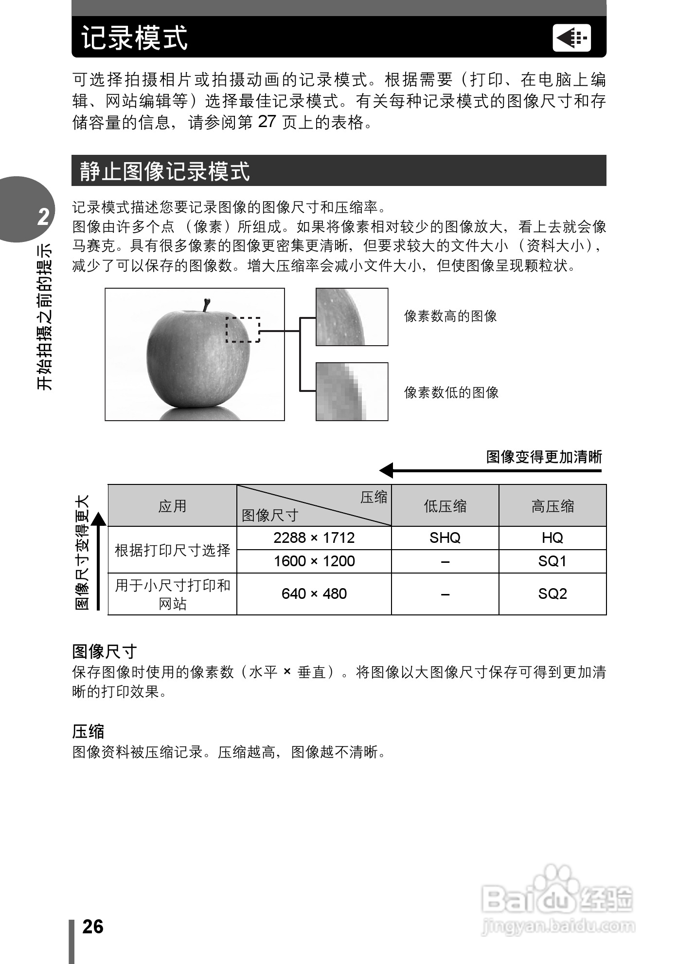 Olympus奥林巴斯C-480数码相机说明书:[3]