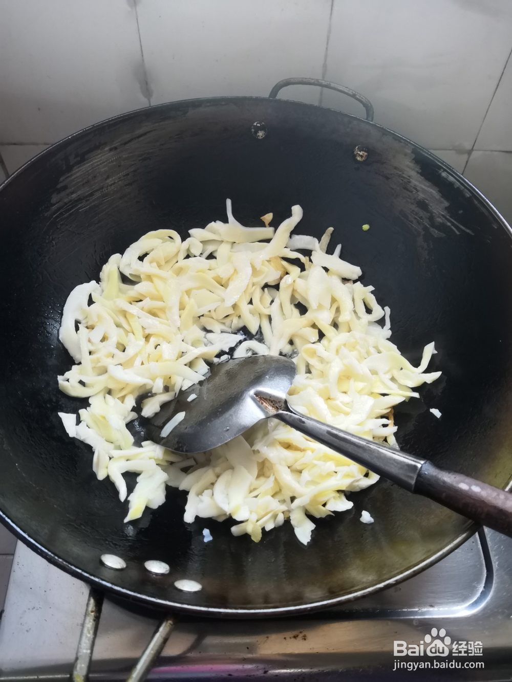 肉条炒笋子的做法