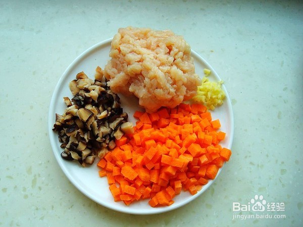 糯米鸡肉锅贴的做法