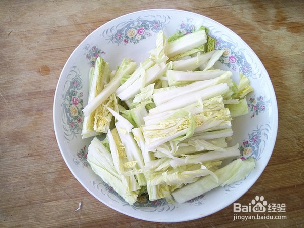美味白菜炖豆腐