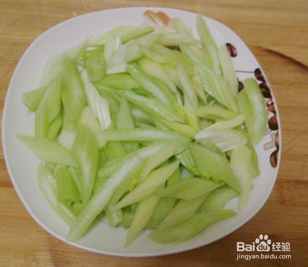 如何做家常西芹炒肉