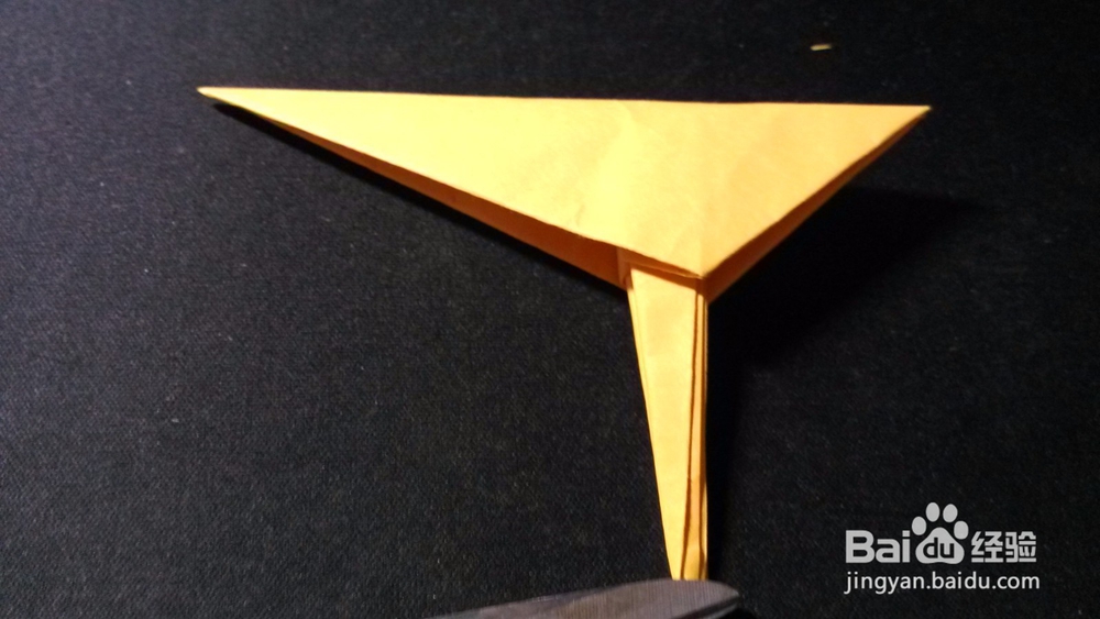 如何用纸折叠驼鸟