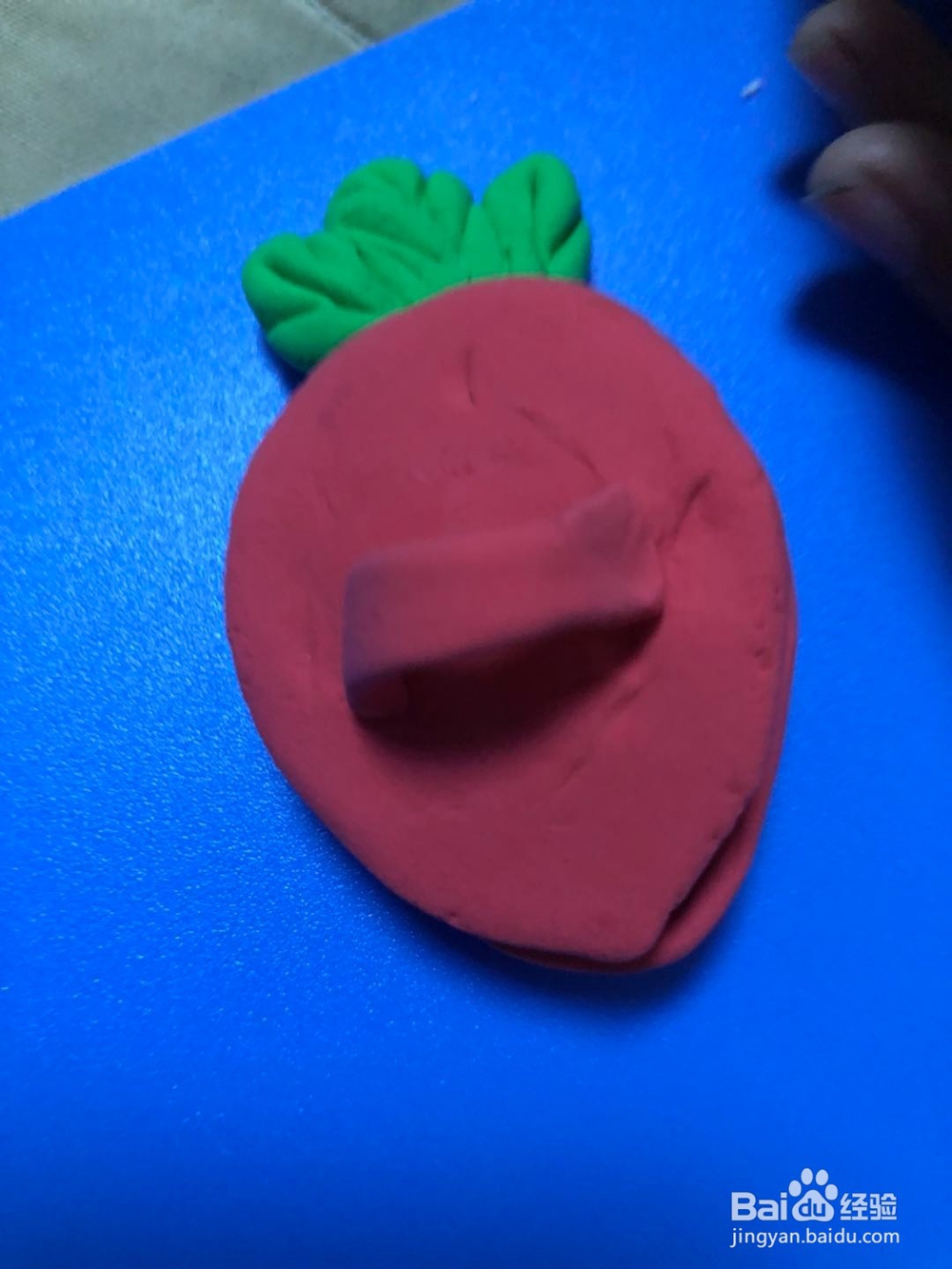 制作胡萝卜收纳箱