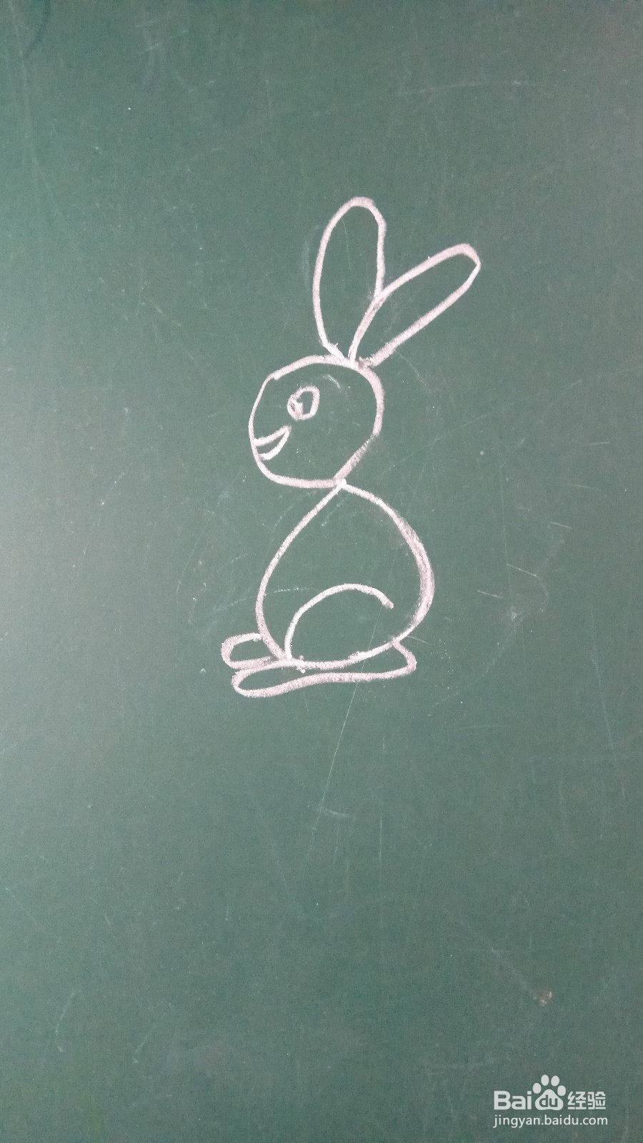 怎样用数字画简笔画兔子？