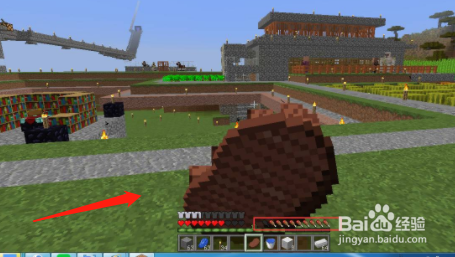 我的世界电脑版怎么吃东西