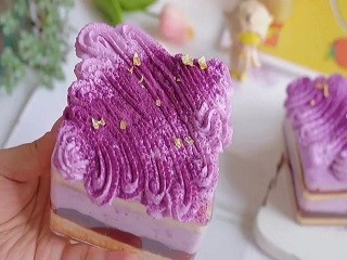 多肉葡萄奶油盒子蛋糕怎么做?