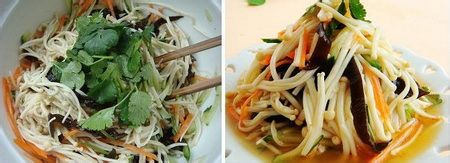 家常菜;金针菇拌杂蔬做法图解