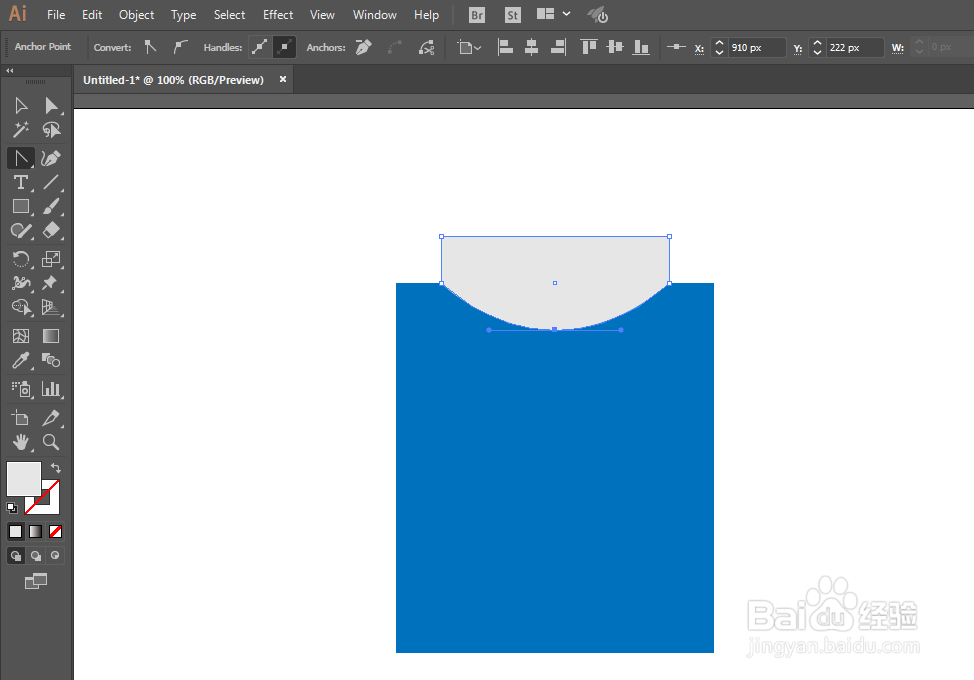 如何用ILLUSTRATOR绘制UI衬衫标识