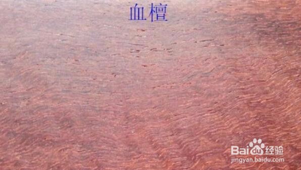 小叶紫檀和血檀的分辨方法