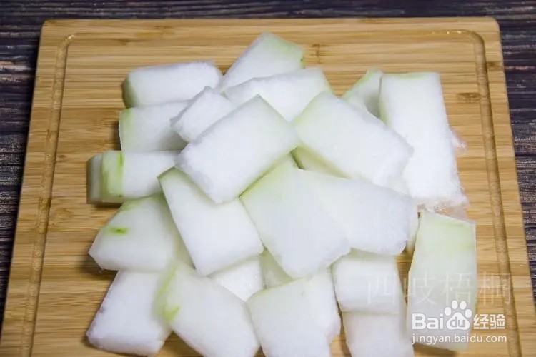 冬瓜西瓜皮海带汤