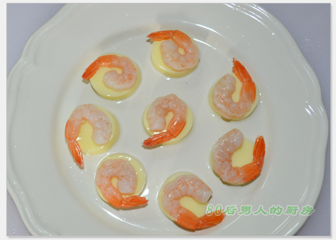 怎么自制日本豆腐蒸虾仁