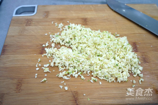 蒜茸开背虾的做法