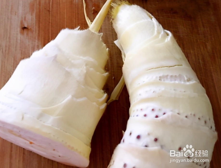 腊肉炒冬笋的做法