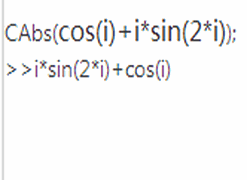 复数模长、辐角的计算(网络画板符号计算能力)