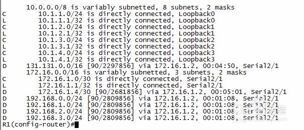 CCNP实验,EIGRP实验（一）