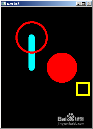python环境opencv实现画线/矩形/圆/椭圆
