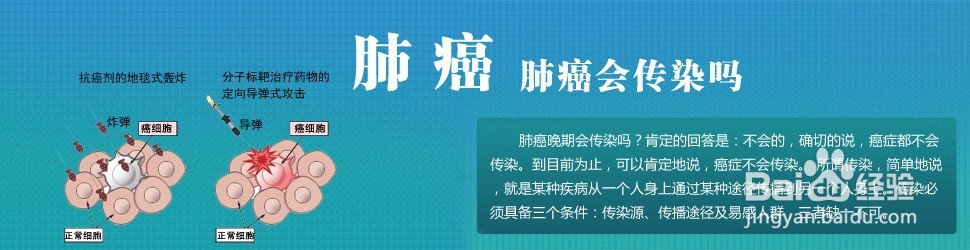 肺癌会传染吗？