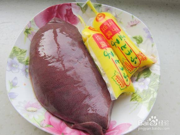 猪肝日本豆腐汤的做法