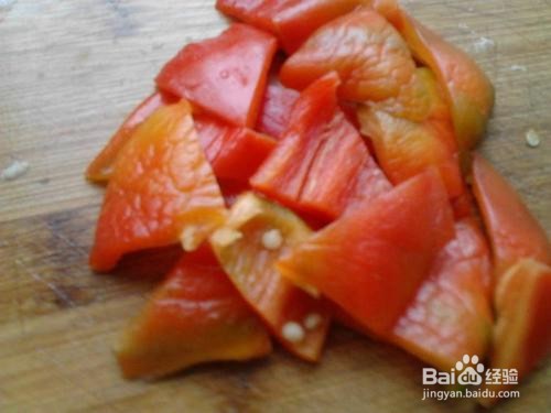 蒜蓉彩椒西兰花