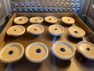 爆浆蓝莓蛋挞怎么做？