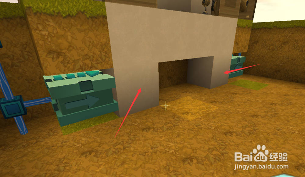 迷你世界怎么做隐藏门