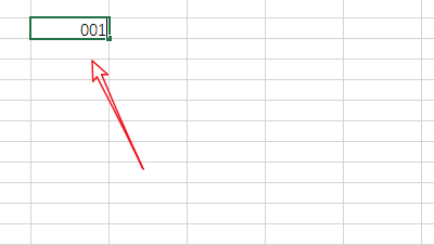 excel怎么输入01,001数字