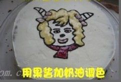 美羊羊蛋糕的做法