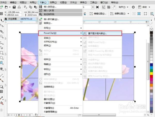 coreldraw如何分割图形