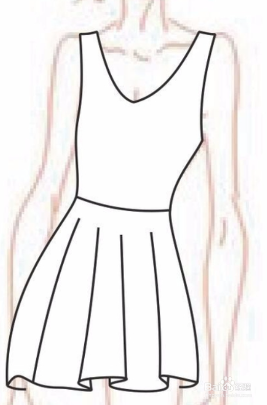 怎样用CDR+PS画服装效果图?