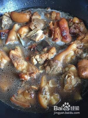 红烧猪蹄——鲜香美味