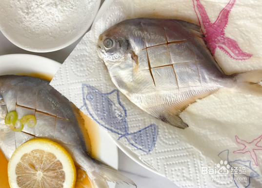 柠檬香煎平鱼