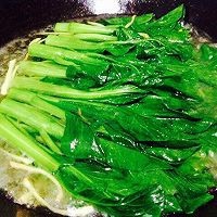 白灼菜心的做法