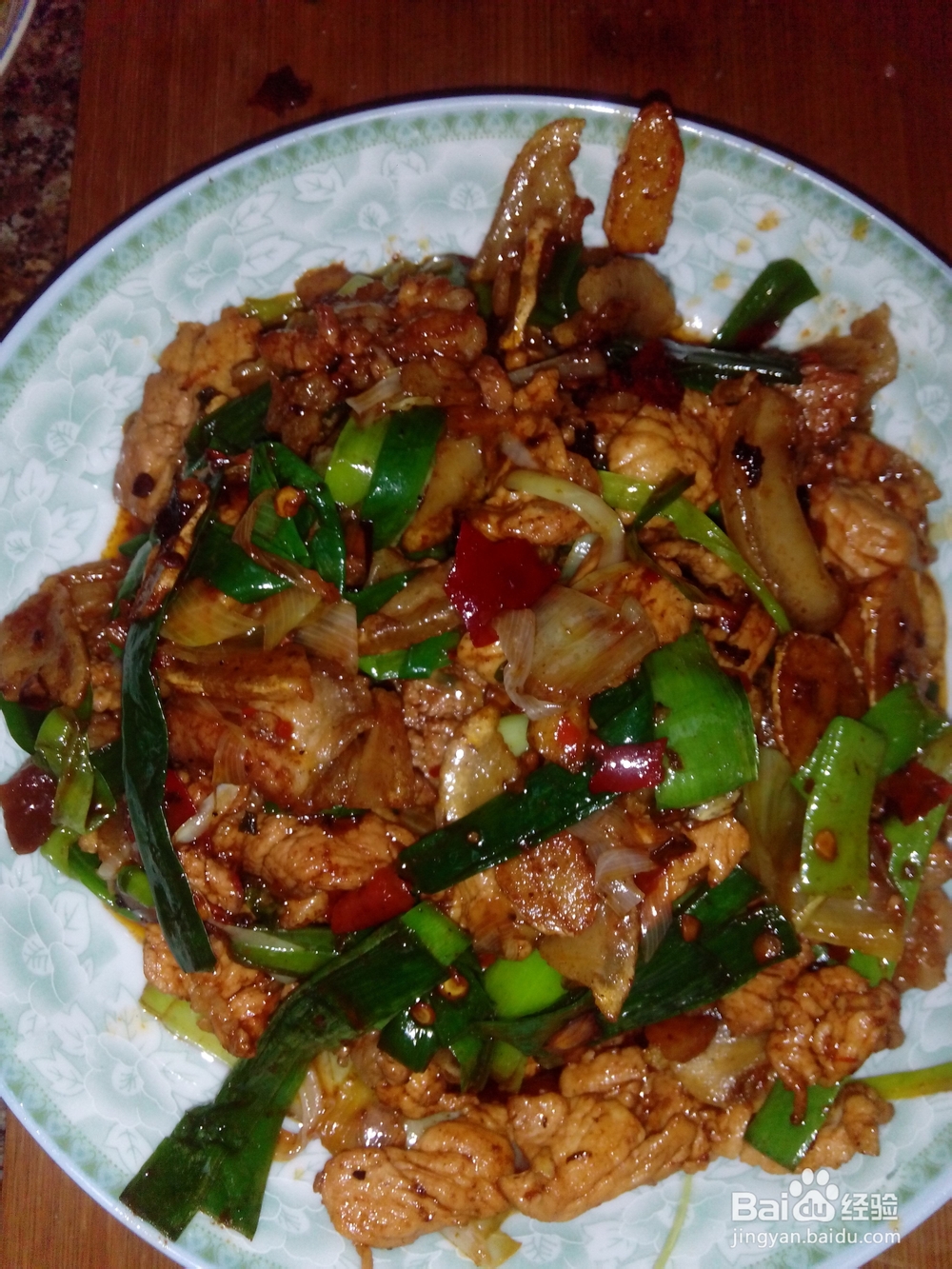 ̦超好吃家常菜：[6]蒜苗回锅