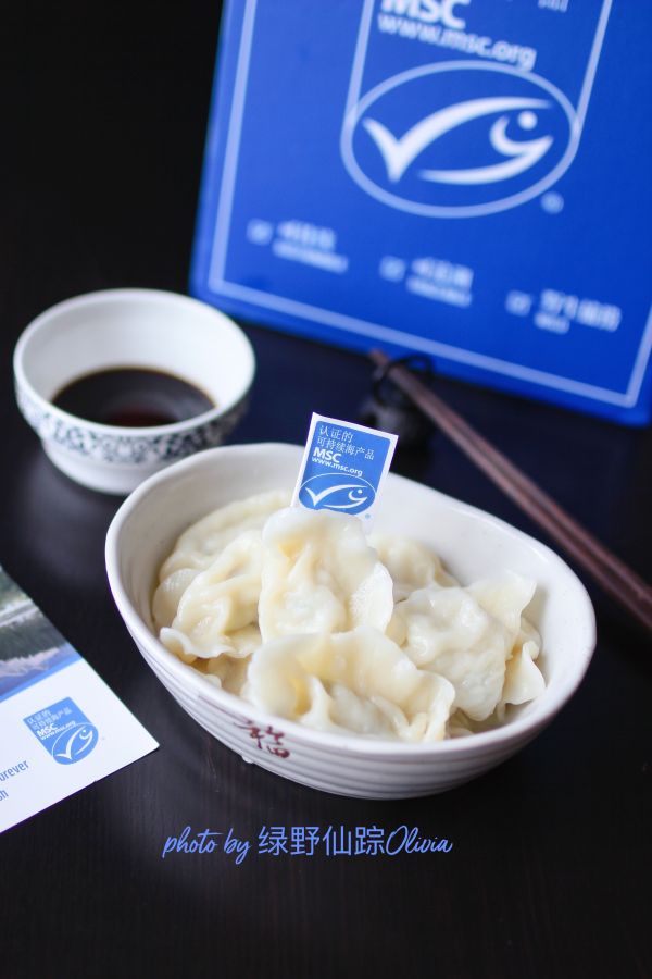 赤松茸鱼肉水饺