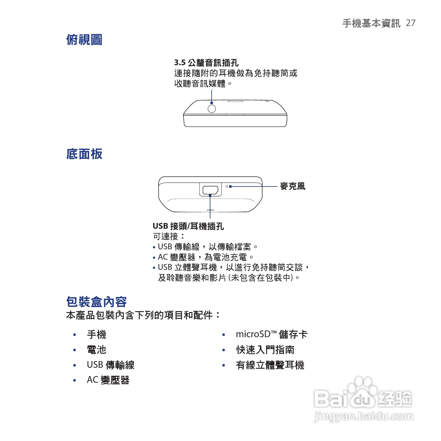 多普达HTC Hero手机使用说明书:[3]