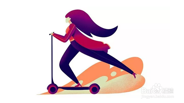 Photoshop(PS)怎么画噪点插画？