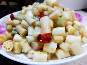 食补佳品藕尖的做法