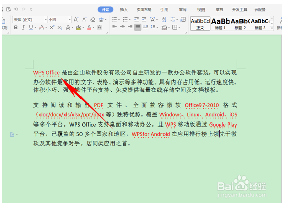 WPS应用技巧—如何给文字添加着重号