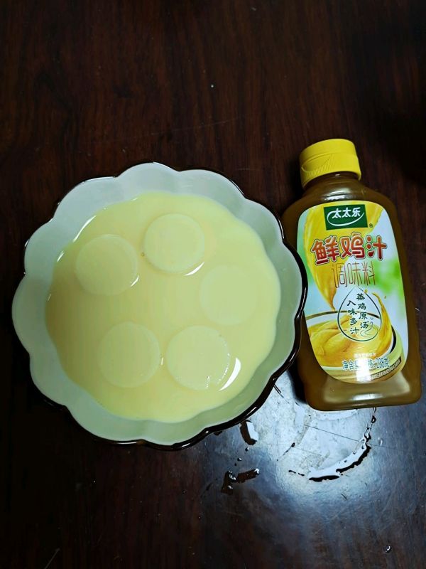 玉子豆腐肉丸蒸蛋