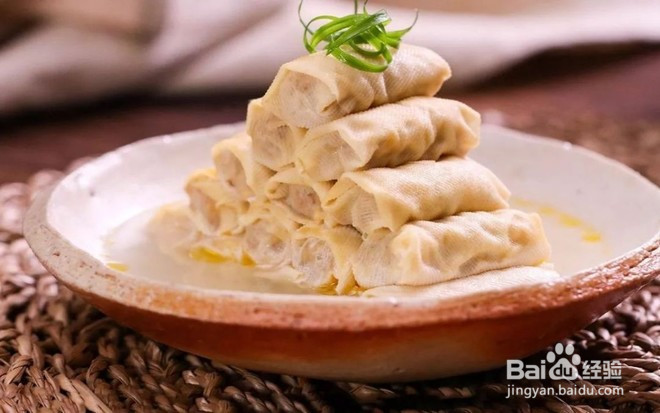 豆腐皮包肉的做法