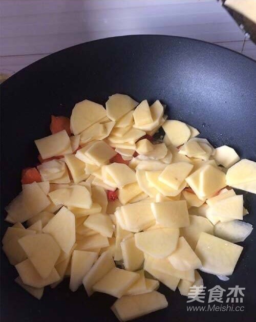 鲜香土豆片的做法